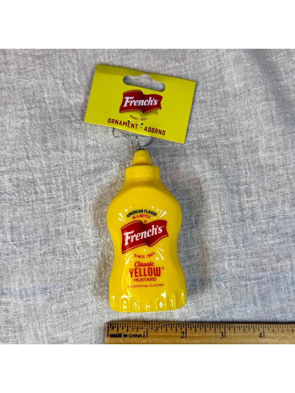 French’s Mustard Christmas Ornament